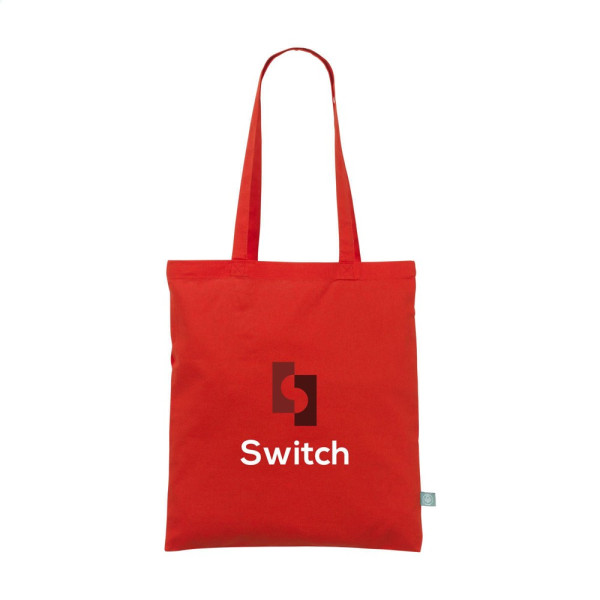 Organic Cotton Shopper Colour (140 g/m²) pose