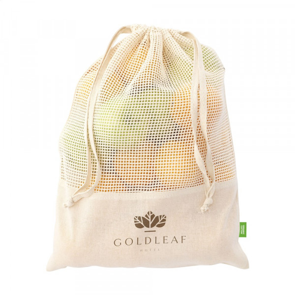 Natura Organic Mesh Bag (120 g/m²) oversett fruktnett